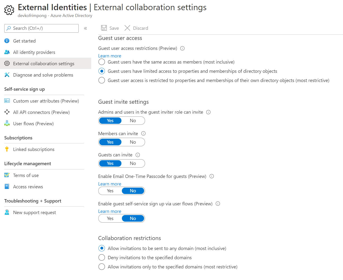 External Sharing in Office 365